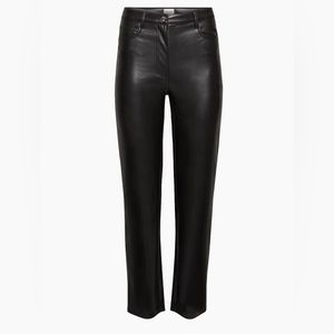 Wilfred The Melina™ Pant High-Waisted Vegan Leather Pants •